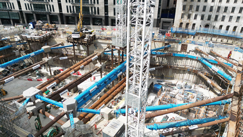 Building beneath London – temporary works innovation